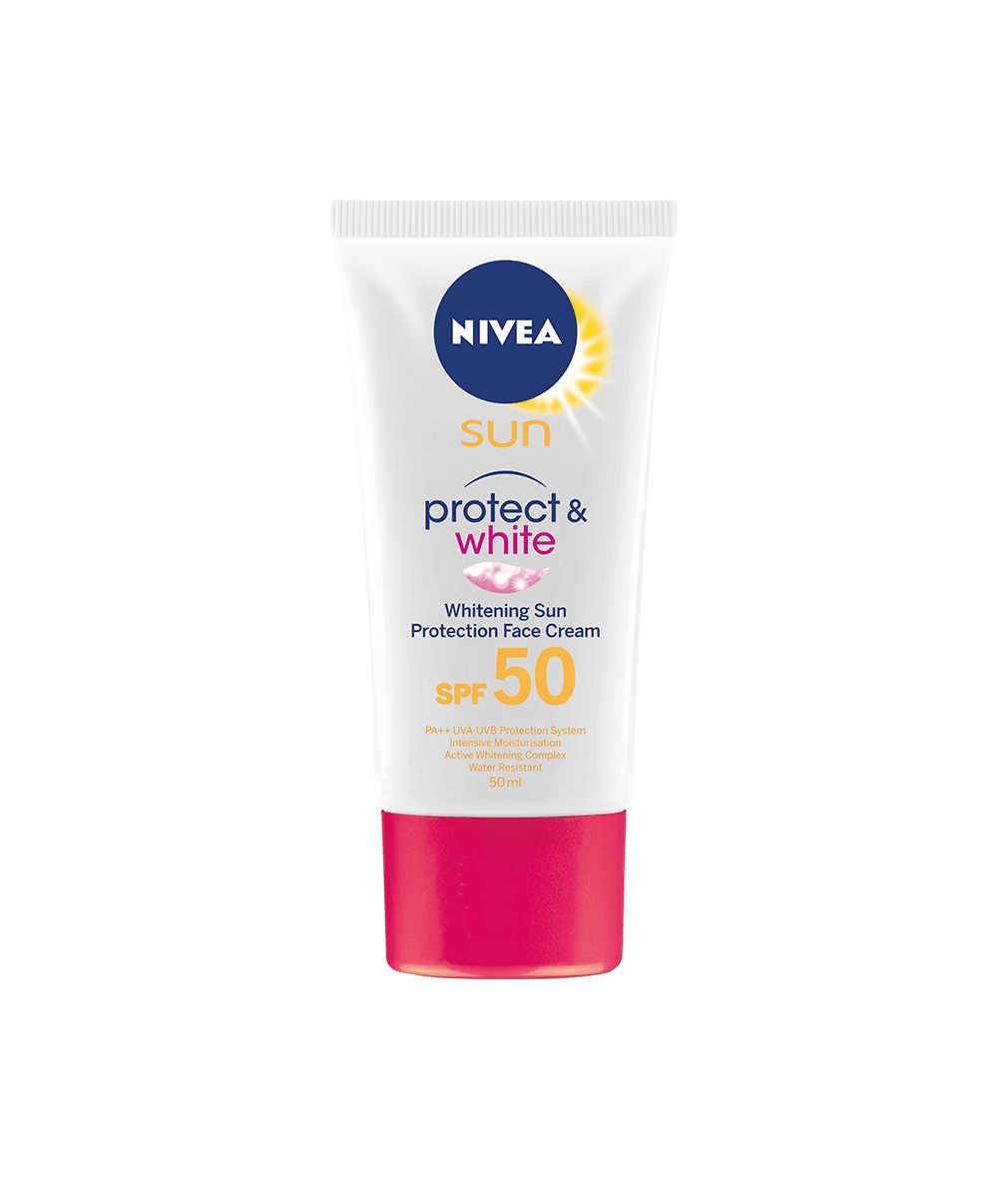 Protect & White Face Cream Whitening Sunblock NIVEA Sun
